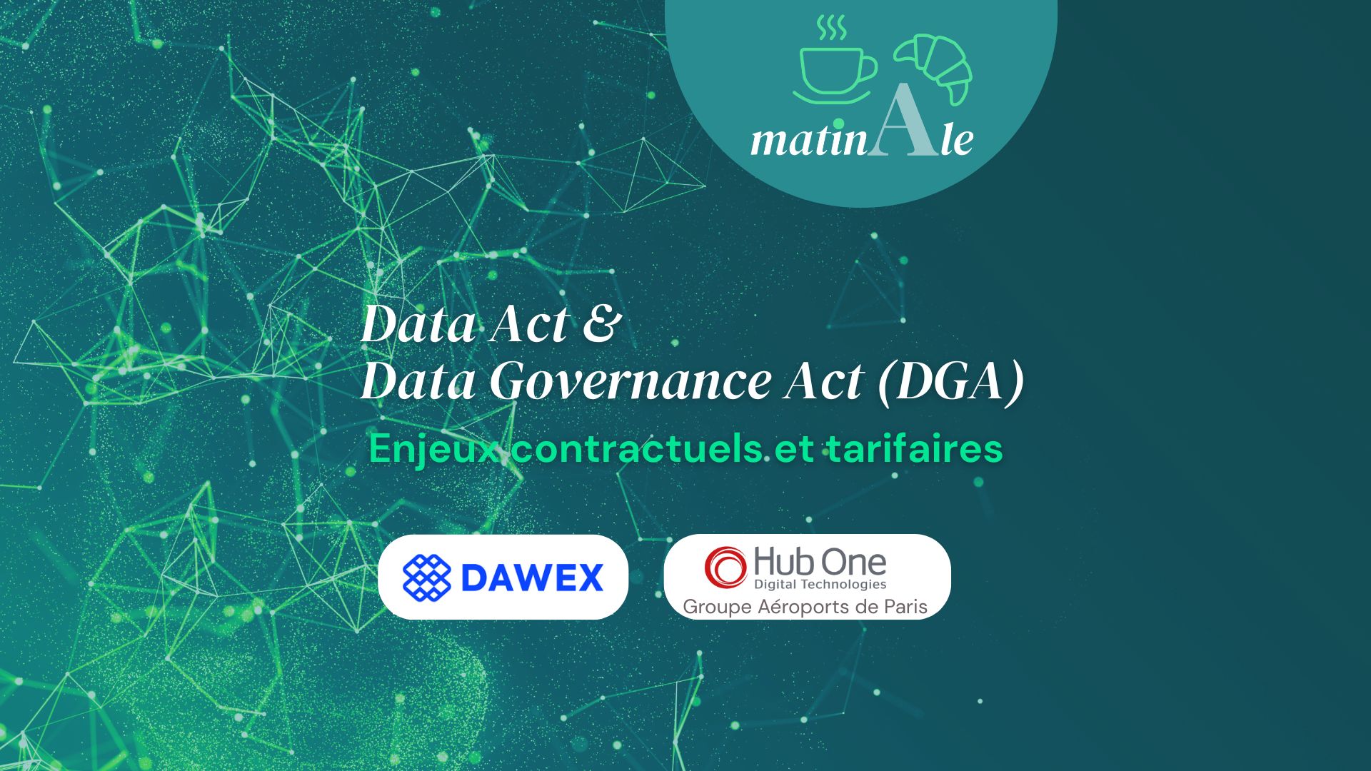 Matinale Data Act et Data Governance Act :  enjeux, obligations et opportunités
